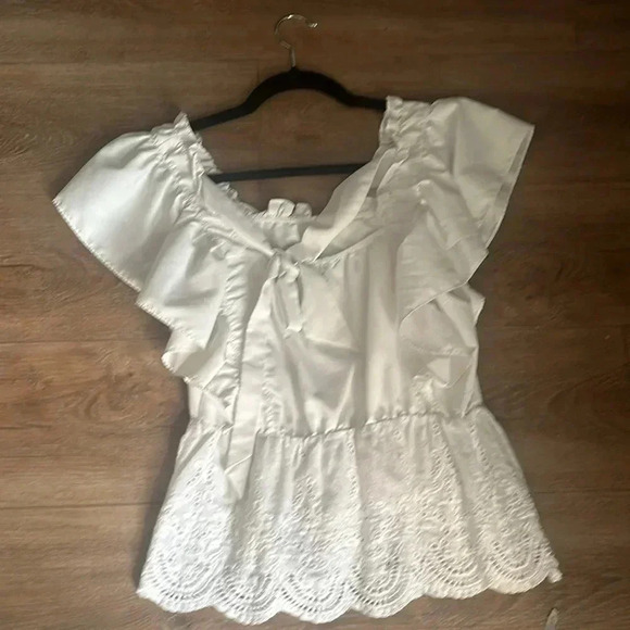 2 for $20 Milk and Honey  Crop top with ruffles - Picture 10 of 10